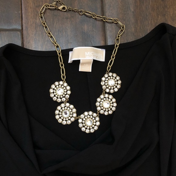 Michael Kors Cinched Waist Black Dress - Picture 7 of 8